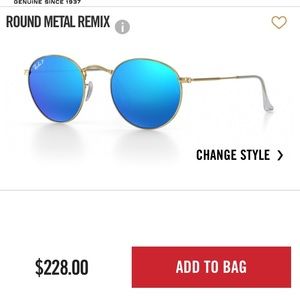 Round Metal Remix Ray Bans